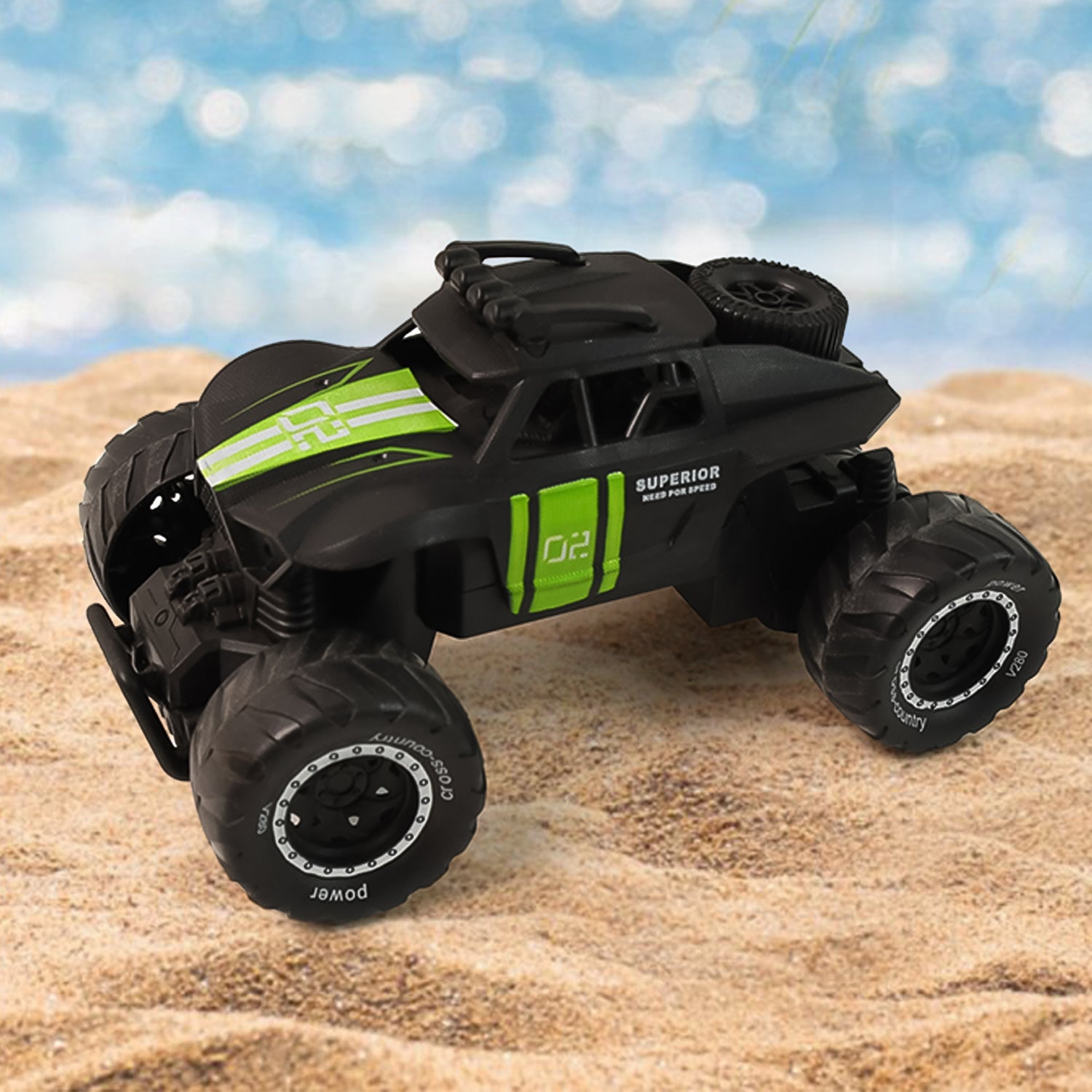 Electroplay Remote Control Monster Truck Toy (1 Set) Electroplay Remote Control Monster Truck Toy (1 Set)